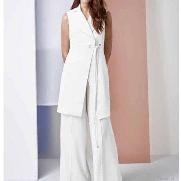Finders Keepers Dresses & Skirts - Finders Keepers white vest / dress Size S